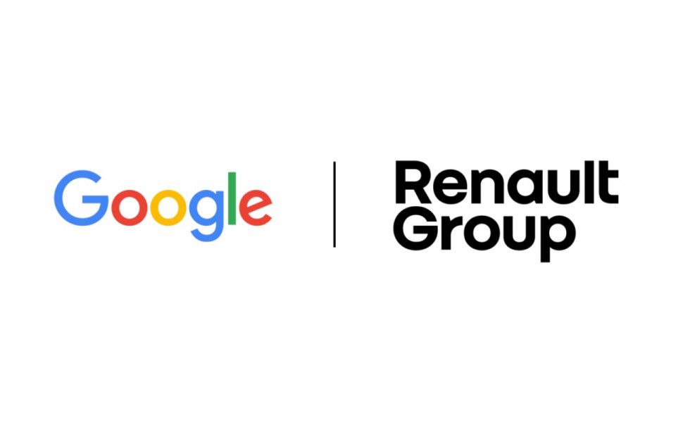 parceria do grupo renault e do google
